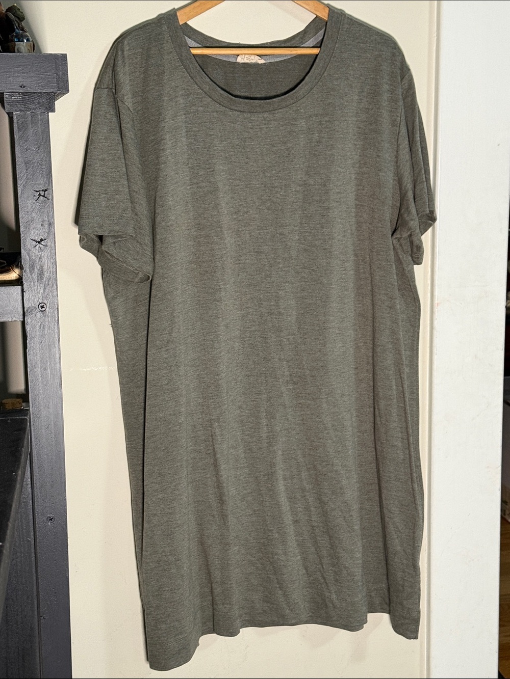 Olive Green T-Shirt Dress